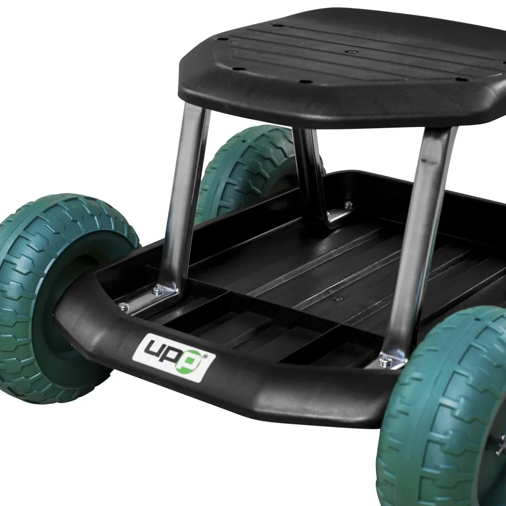 Garden rolling seat                                                                                                         Ergonomic - back-friendly