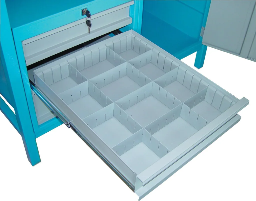 Établi P 1200 SLT avec tiroirs et porte verrouillable