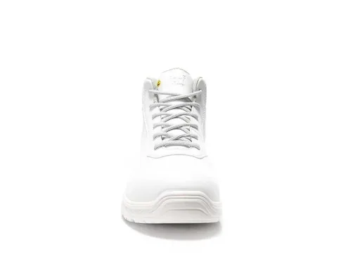 Safety lace-up boots jo_CLEAN Loop white Mid ESD S3 size 39