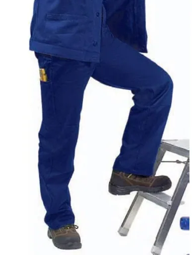 Work trousers, hydron blue, size 102