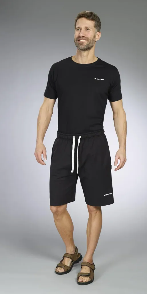 T-shirts in a double pack, color black, size M