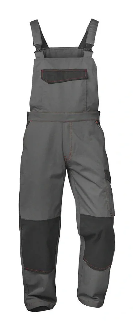 Dungarees for work and leisure, color gray, size 60