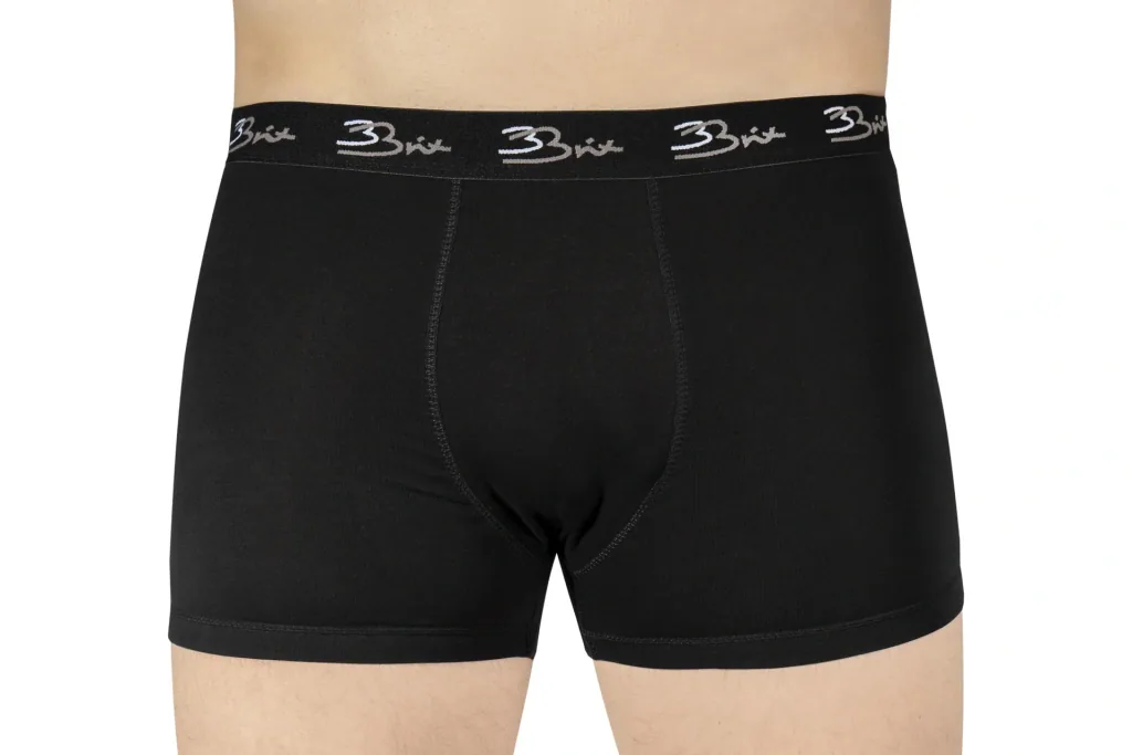 Boxer shorts in a double pack, color black, size 2XL