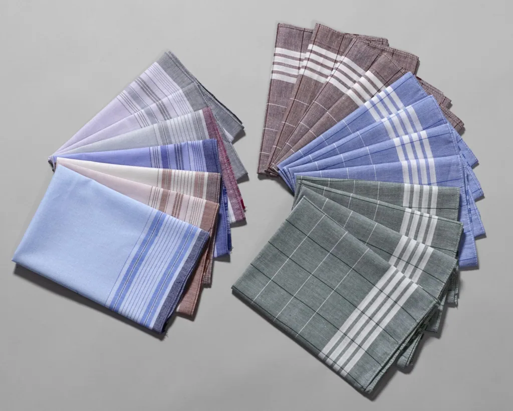 Handkerchiefs, 41 x 41 cm, set of 12