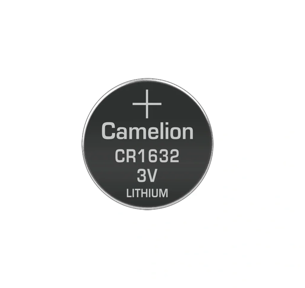 Lithium button cell CR1632, 3 Volt - 5 pieces