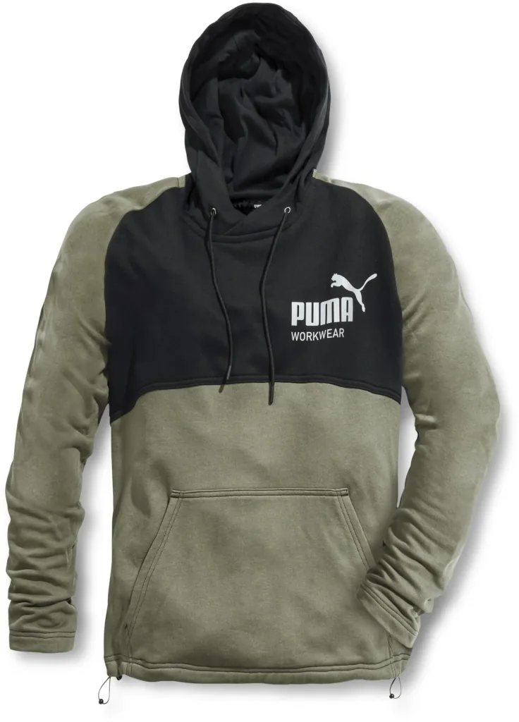 Hoodie CHAMP, oliv/carbon, XL