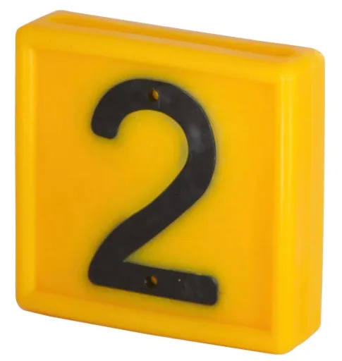 Number pad 0 for marking tapes