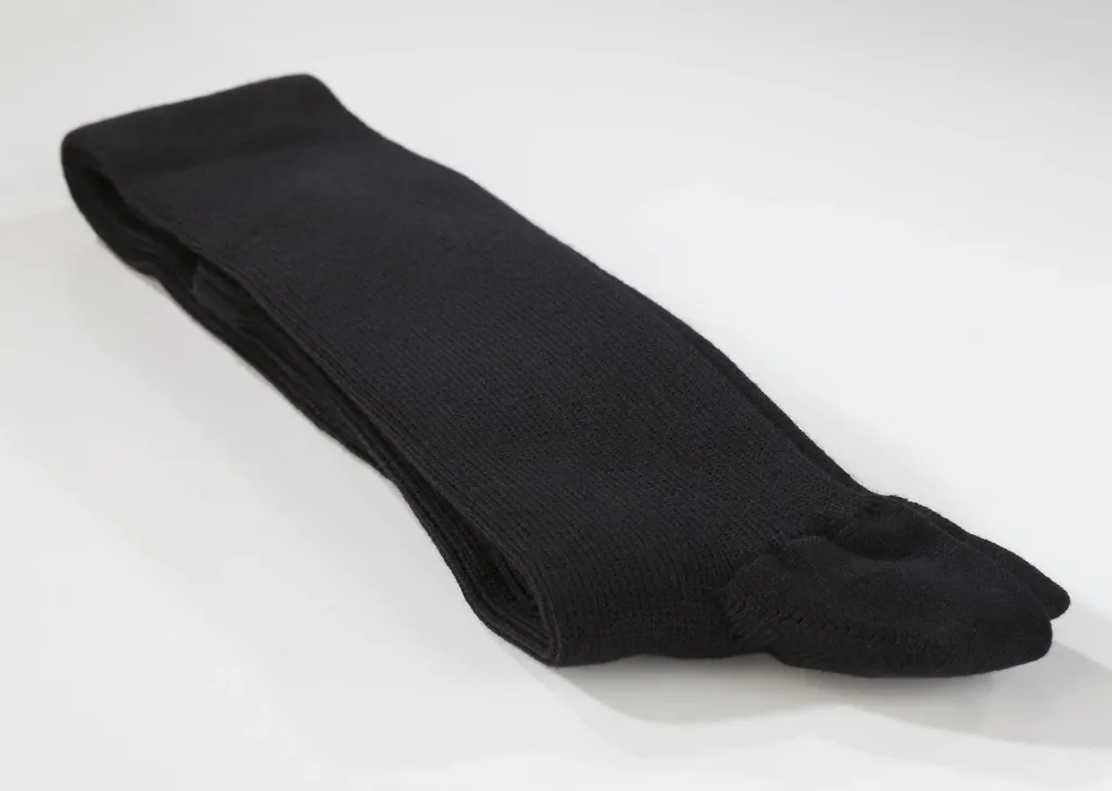 Support knee highs, black, size 42/43