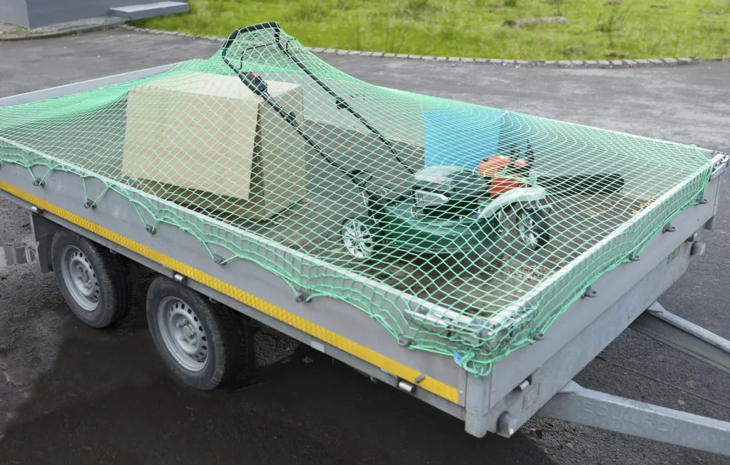 Container net with rubber rope, 3.5 x 2.5 m