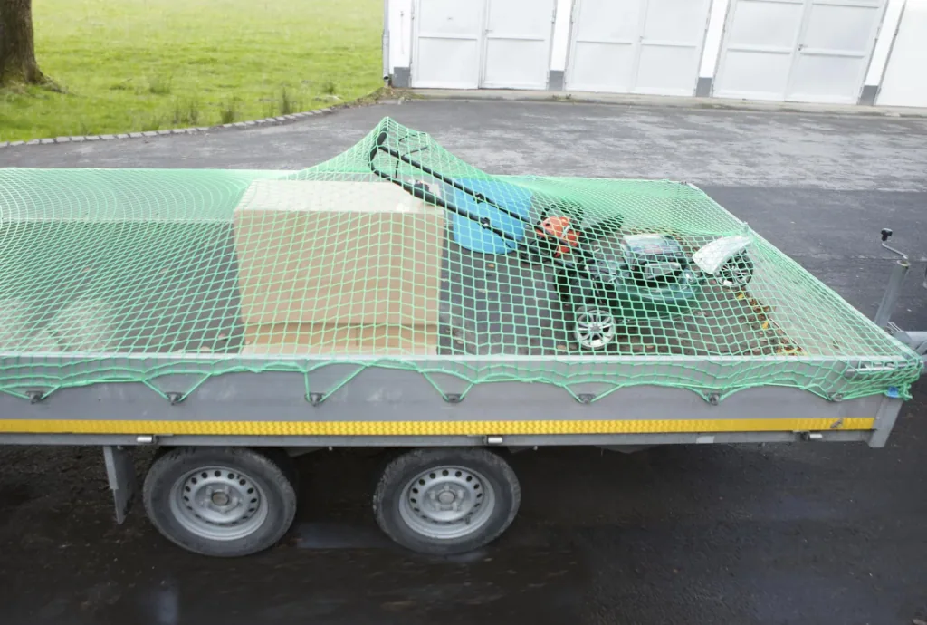 Container net with rubber rope, 3.5 x 2.5 m