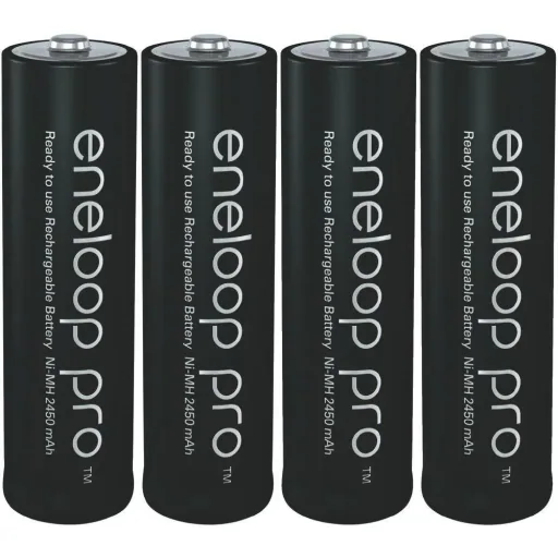 Eneloop Pro Mignon (AA) NiMH rechargeable batteries with 2500mAh - 4 pieces