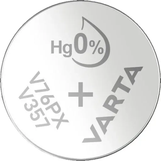 Silver oxide button cell V357 / SR44, 1.55 Volt - 1 piece