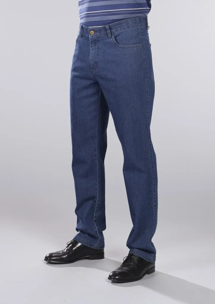 Comfort jeans, color bluestone, size 54