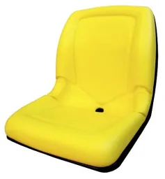 Seat shell ST3, PVC, yellow