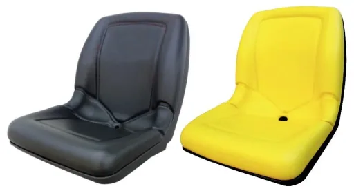 Seat shell ST3, PVC, yellow