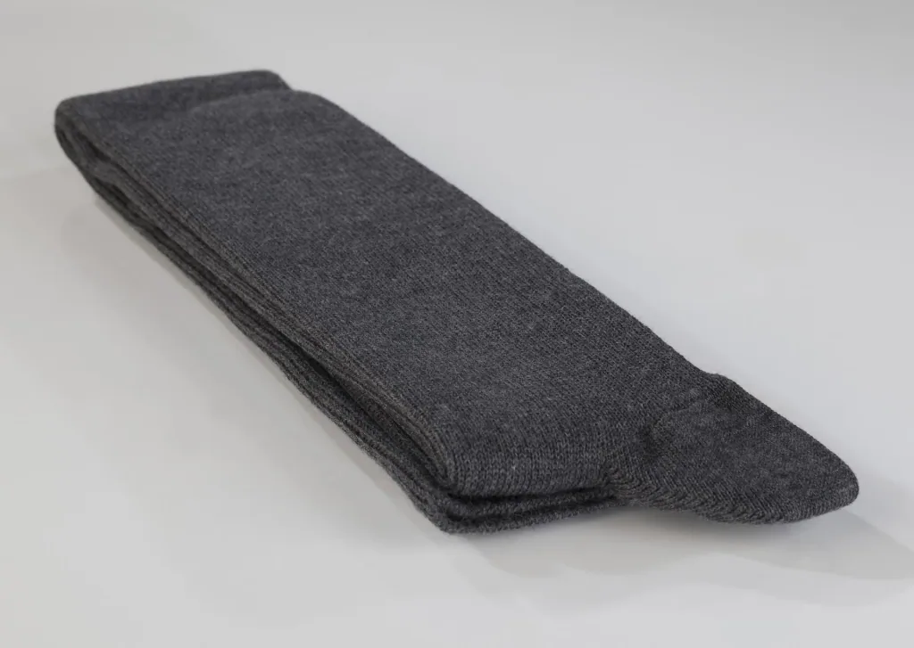 Support knee highs, light grey, size 42/43