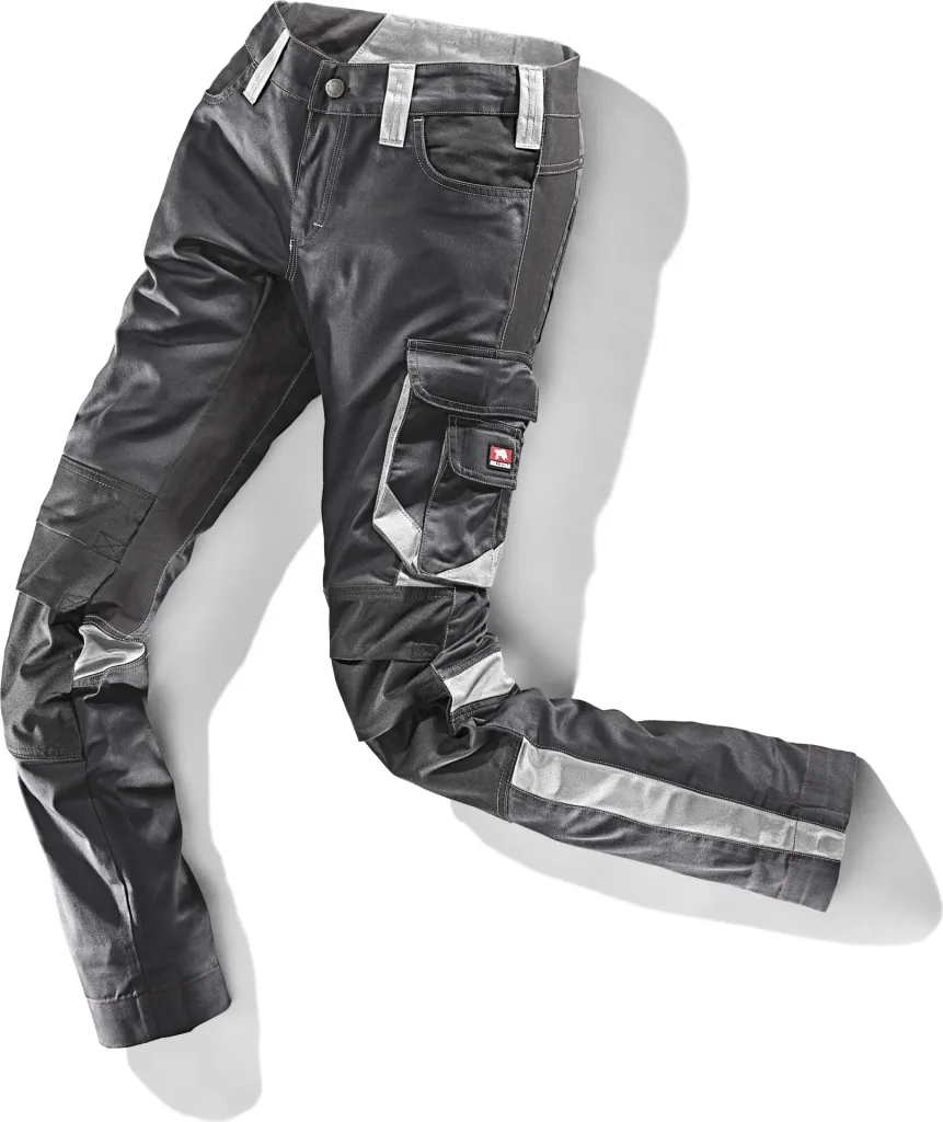 Women's trousers WORXTAR, black-grey, size 42