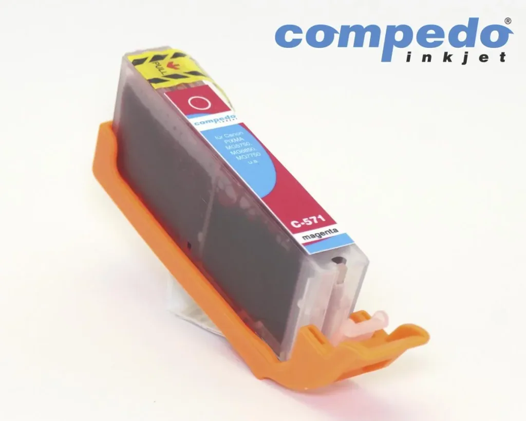 Printer cartridge for Canon CLI-571 mag XL Magenta