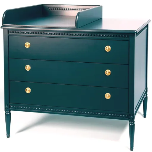 Gustavienne Commode vert foncé