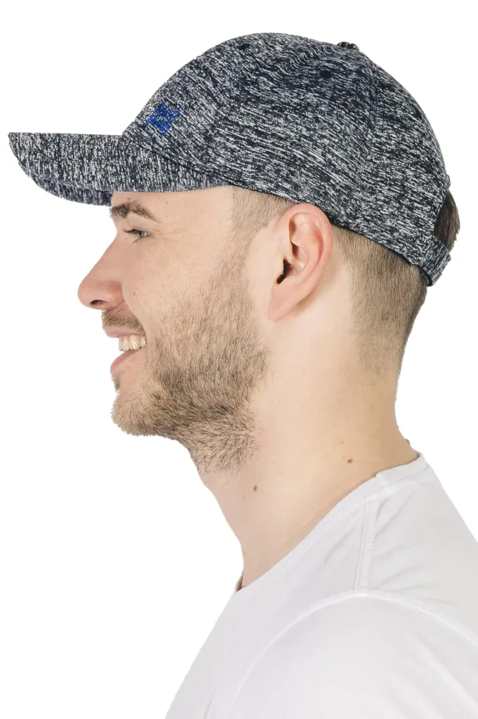 Cap color gray-melange, size 57/58