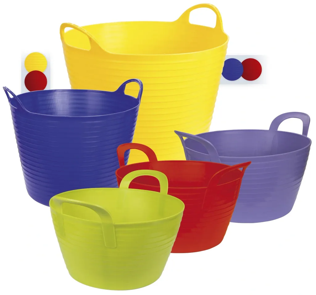 Flexible trough "FlexBag" in red, 60