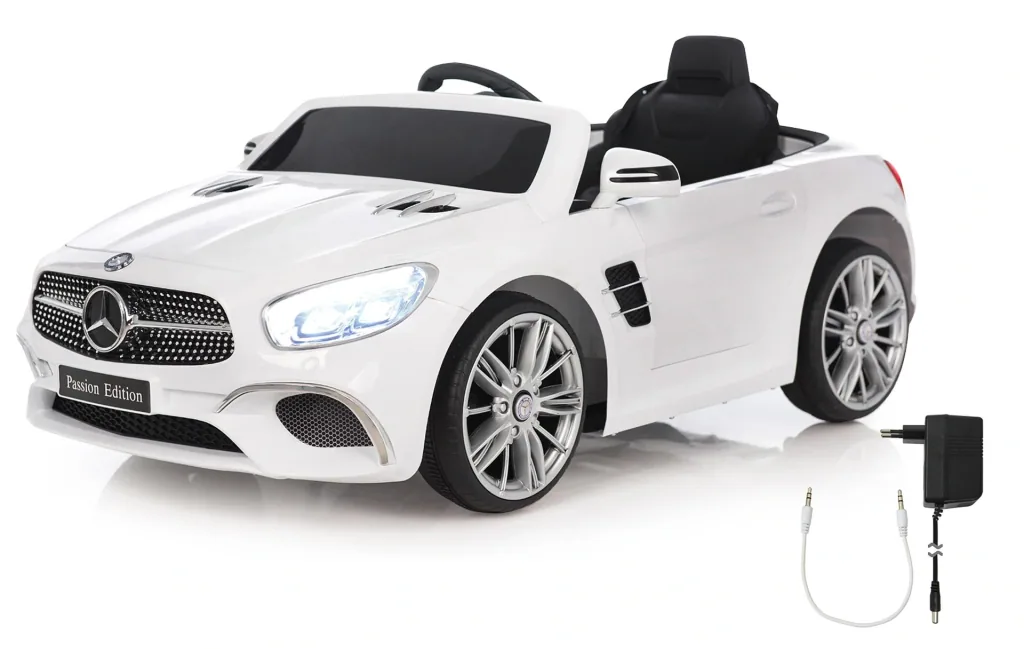 Ride-on Mercedes-Benz SL 400 white 12V