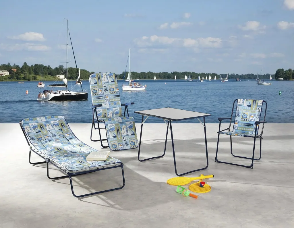 Chiemsee lounger - blue