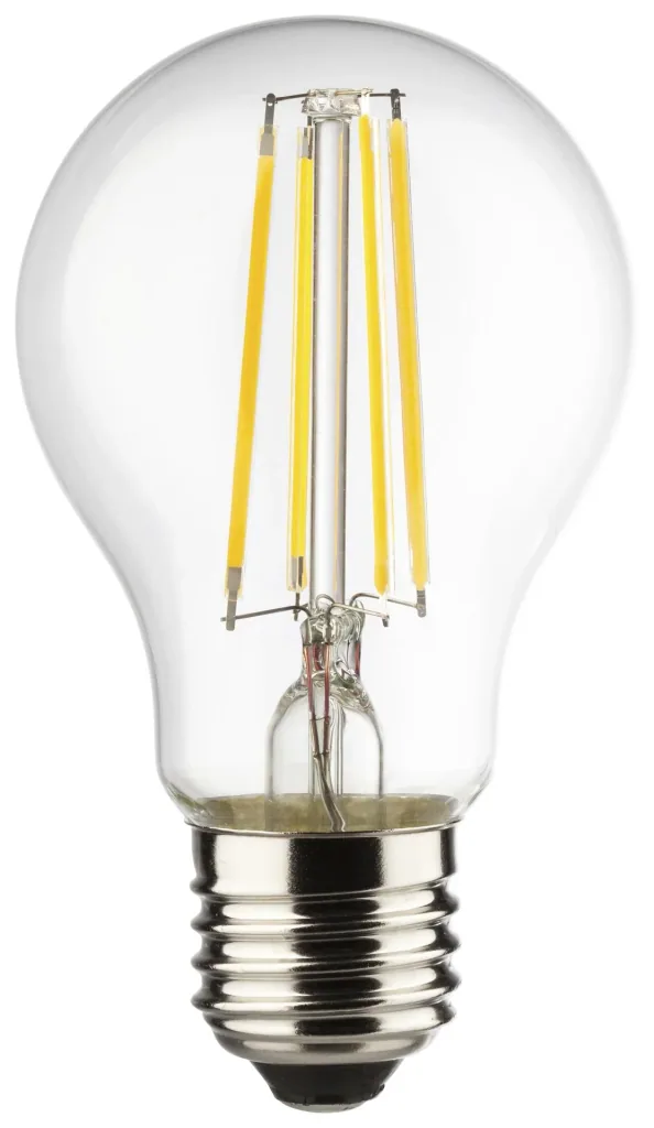 Retro LED lamp with 4.5 watts, E27, warm white