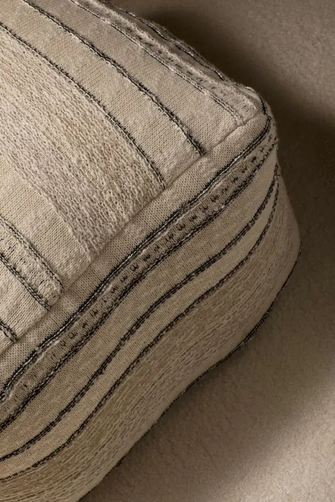 Quax Tabouret / Pouff Ethno naturel