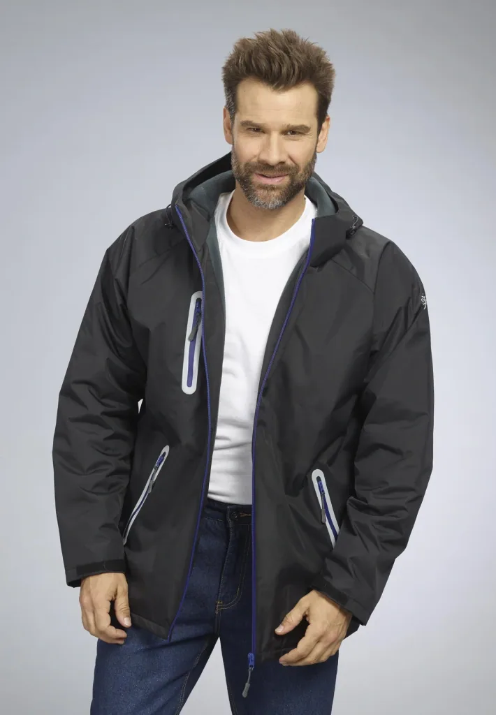 Softshell jacket, color black, size M