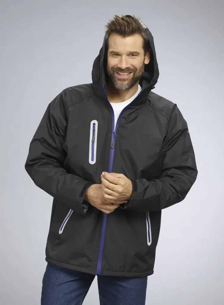 Softshell jacket, color black, size M