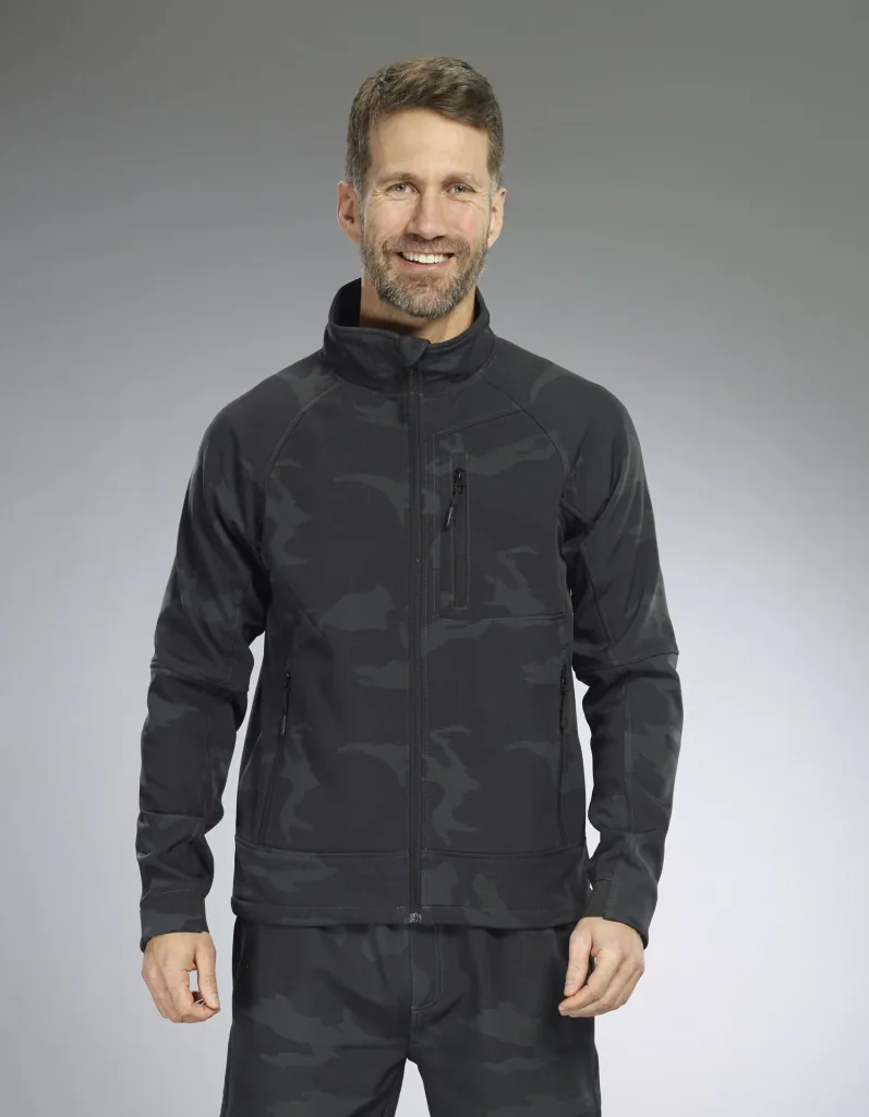 Softshell jacket, camouflage, size 2XL