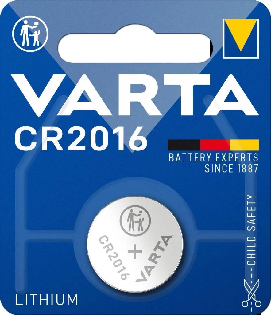 Lithium button cell CR2016 - 1 piece