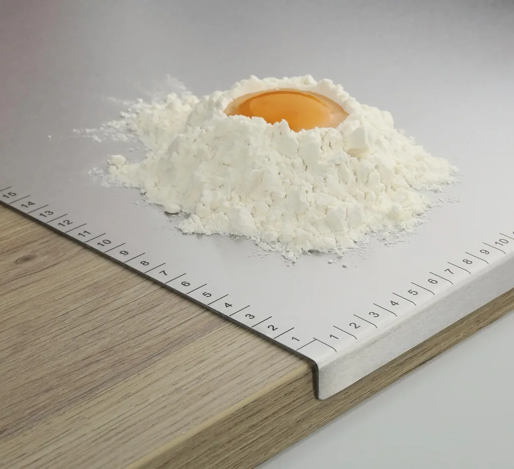 Kitchen worktop, stainless steel, 50 x 40 cm