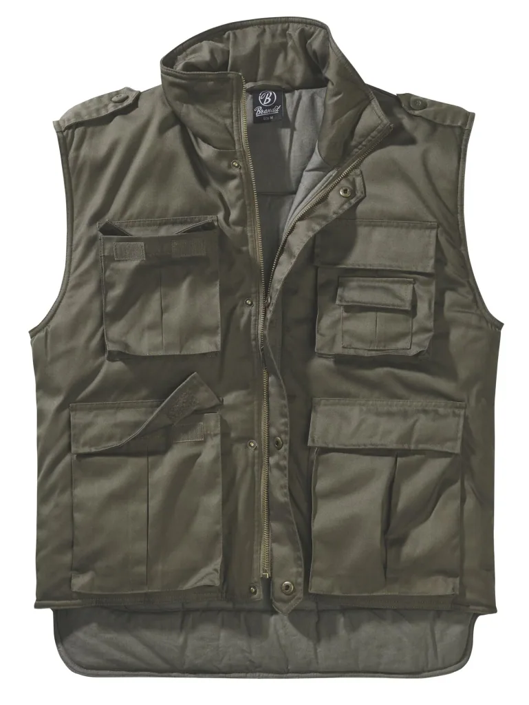 Ranger vest, color olive, size 4XL
