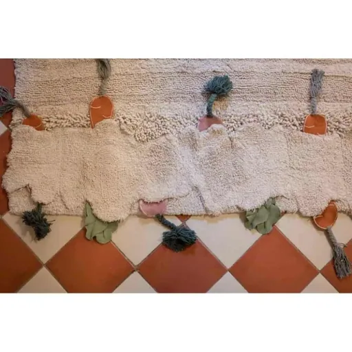 Lorena Canals Tapis lavable "potager