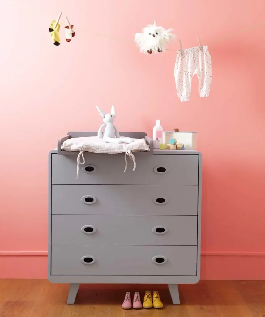 Laurette Commode Toi & Moi, Couleur: turquoise