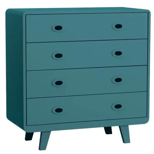 Laurette Commode Toi & Moi, Couleur: turquoise