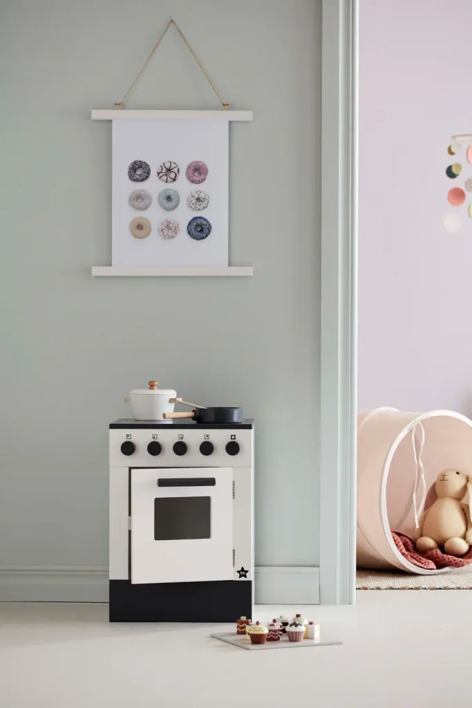 Kids Concept Cuisinière en bois blanc
