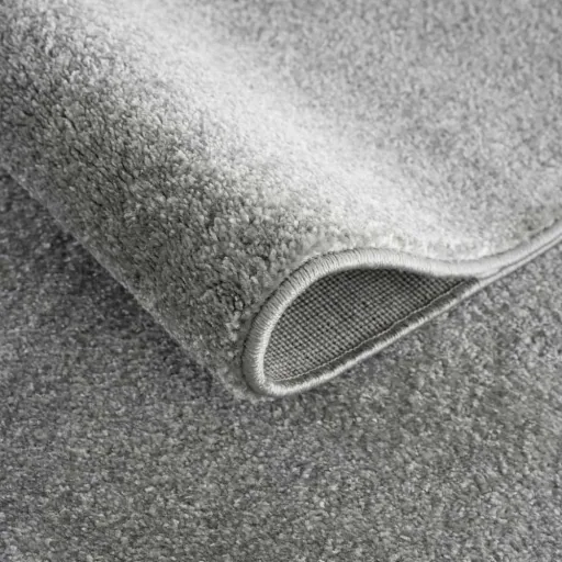 Livone Tapis pour enfants étoile blanc sur gris, Taille de tapis: 120 x 180 cm