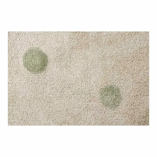 Lorena Canals tapis lavable "Hippy Dots" olive