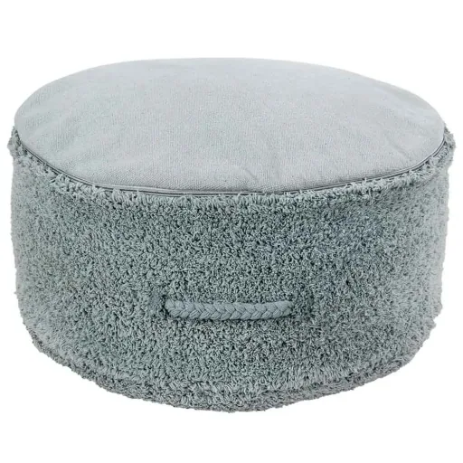 Lorena Canals Pouf "Chill" bleu vintage