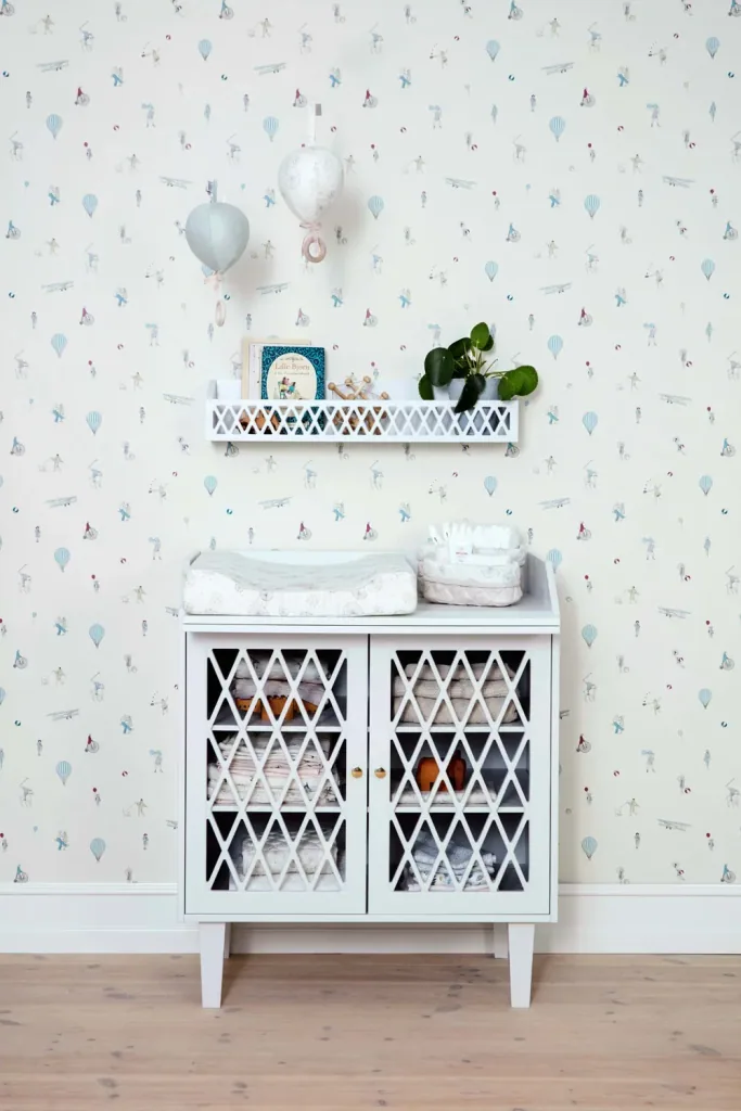 Cam Cam Commode à langer Harlequin blanc