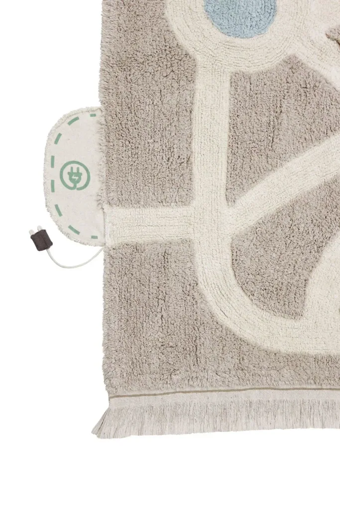 Lorena Canals Tapis lavable, tapis de jeu - Ecocity, 120 x 170 cm