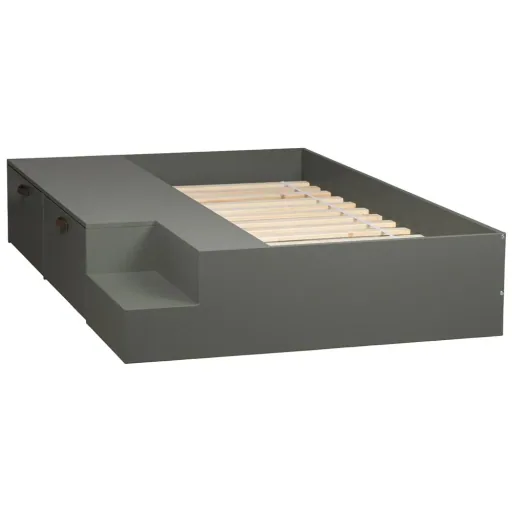 Vtwonen Lit tiroir gris vert