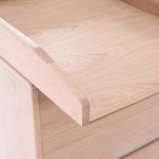 Nobodinoz Matelas à langer pour commode "Pure" Chêne