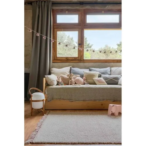 Lorena Canals Tapis en laine lavable "Koa" Rose