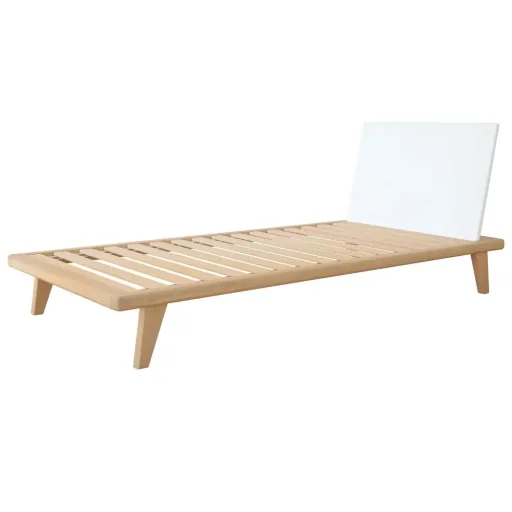 Laurette Lit enfant Zen 100 x 200, Couleur des surfaces: Blanc