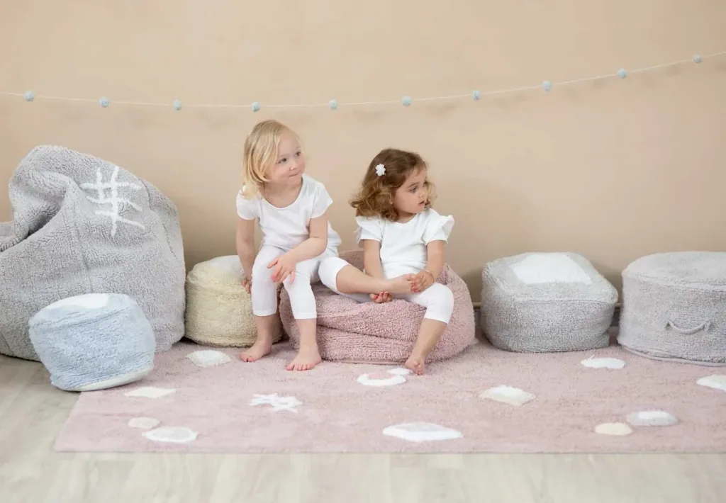 Lorena Canals tapis lavable Noah rose