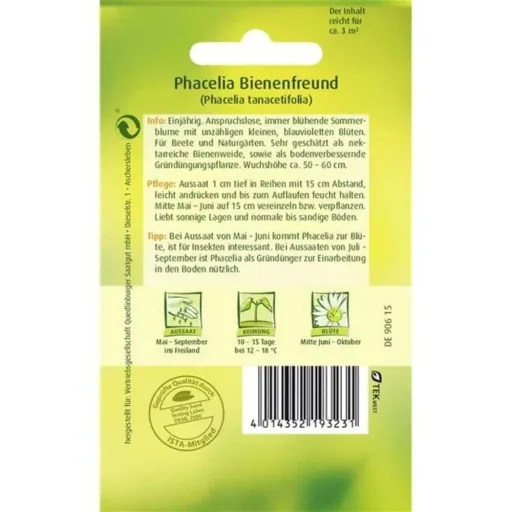 Acheter Phacélie : Graines, Semis et Engrais Vert pour Abeilles